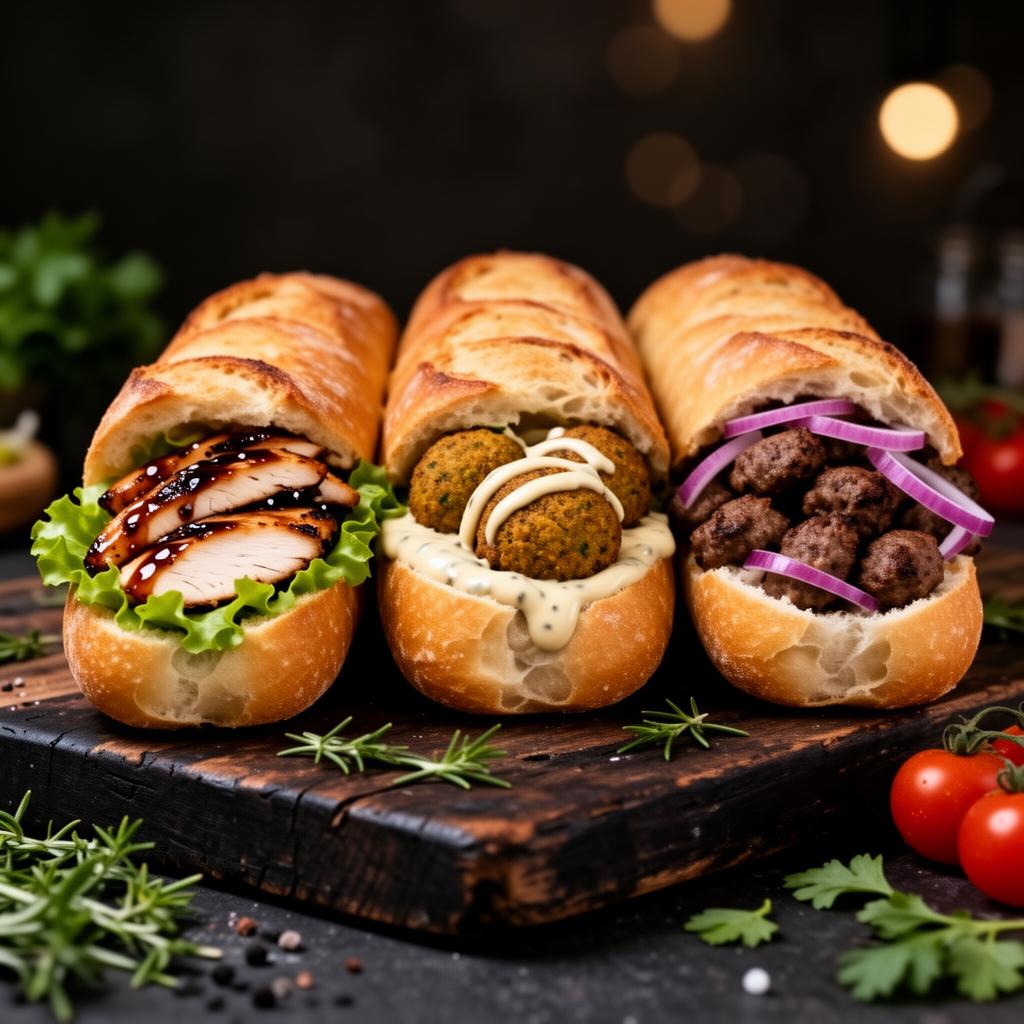 Selection of Harvest subs